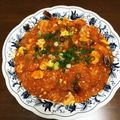 nunuko38's cooksnap of when they made 卵入りエビチリ♫.