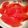 ☆megrim☆'s cooksnap of when they made トマト寒天でスイチリ＋ヨーグルトデザート.