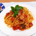 atsuke1014's cooksnap of when they made 定番※お手軽トマトソースのパスタ.