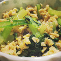 はっってぃん's cooksnap of when they made ヘルシー！小松菜の菜種和え.