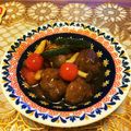アズkong's cooksnap of when they made ◆豚ひき肉で作る甘酢あんの肉団子◆.