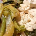 だてまさこ's cooksnap of when they made 湯通し豆腐とチンゲン菜の炒め物.