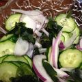 ちゃぎー's cooksnap of when they made 旬の味。新玉ねぎとわかめの簡単サラダ.
