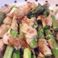 あっしゅぐれい's cooksnap of when they made レモンバター醤油で❤アスパラの豚巻.