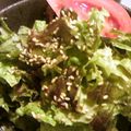 fndcb837's cooksnap of when they made レタスと海苔だけ!!簡単サラダ♡.
