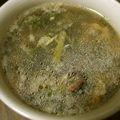 クック鳩゜'s cooksnap of when they made ニラとたまご中華スープ◆包丁不要.