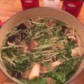 クックP1KYFQ☆'s cooksnap of when they made 簡単！豚バラと水菜のしゃぶしゃぶ鍋.