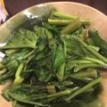 たままri's cooksnap of when they made 絶品 お店超え 空心菜 炒め物.