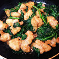 さっっっチャン's cooksnap of when they made ほうれん草鶏肉炒め中華風.