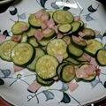 りえ's cooksnap of when they made 調味料は2つ！ズッキーニとハムのソテー.