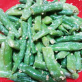 こっこちゃーん's cooksnap of when they made インゲンのごま和え ごまドレで簡単♪.
