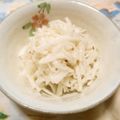 mmameco's cooksnap of when they made 大根わさマヨサラダ.