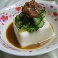 ここみ☆ゆりあママ's cooksnap of when they made ✿梅きゅ～う冷奴✿.