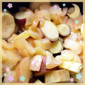 Emiii28's cooksnap of when they made 簡単！サツマイモとリンゴの甘煮.