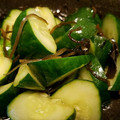 リラッケマ's cooksnap of when they made きゅうりの塩昆布和え.