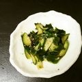 ウメ吉さん's cooksnap of when they made きゅうりとわかめの中華風和え物.