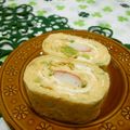 赤い電話's cooksnap of when they made お弁当に＊ねぎとかにかま入り卵焼き.