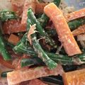 け〜〜ちゃん's cooksnap of when they made いんげんとニンジンのマヨポン和え.