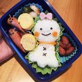 たけチャンmama's cooksnap of when they made 梅雨 キャラおかず＊カタツムリの玉子焼き.