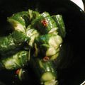 mi◎kitchen's cooksnap of when they made 胡瓜のラーパーツァイ風...✿ピリ辛.