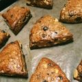 ameうめ's cooksnap of when they made ホットケーキミックスで☆コーヒースコーン.