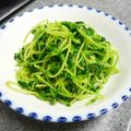 卯月のうさぎ２０１４'s cooksnap of when they made 豆苗の韓国風お浸し✿.