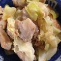 クックZ8J4H4☆'s cooksnap of when they made チキンとキャベツの味噌煮込み.