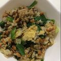 あひるんルン's cooksnap of when they made ヘルシー☆レタスと納豆チャーハン☆.