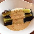 ☆miamama☆'s cooksnap of when they made 蒸し茄子の練り胡麻ソース.