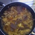 もりのりころ's cooksnap of when they made 根菜たっぷり味噌もつ煮込み.