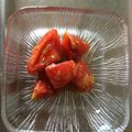 PANとCUU's cooksnap of when they made バルサミコ酢トマト.