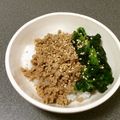 ☆こまっと☆'s cooksnap of when they made 超簡単でも美味しい！そぼろ丼.