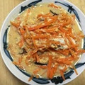 書セラピスト流香's cooksnap of when they made 人参の卵とじ.