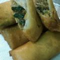 RRelliy's cooksnap of when they made 我が家の春巻き♡.