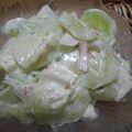 まぶたん's cooksnap of when they made 簡単！カニカマ大根サラダ❤.