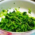 nisiyan's cooksnap of when they made 簡単小鉢♪常備菜にも！豆苗のナムル.