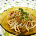 赤い電話's cooksnap of when they made 5分でできる！えのきともやしの梅肉和え★.