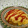 赤い電話's cooksnap of when they made 簡単&時短技あり☆ふわふわオムライス.