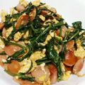 しおりん1226's cooksnap of when they made 空芯菜の炒めもの.