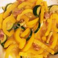 クックYEW5MF☆'s cooksnap of when they made ズッキーニとパプリカの簡単炒め.