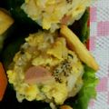 ma___111's cooksnap of when they made ピーマンカップのケチャップTKGドリア.