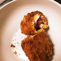 ポンちょい's cooksnap of when they made ささみフライ(明太チーズ&梅チーズ).