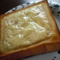 mai☆ちょこ's cooksnap of when they made 子供でいいもん♪カラメルチーズ☆トースト.