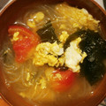 mami5san's cooksnap of when they made 簡単♬ヘルシー卵とトマトの美肌スープ.
