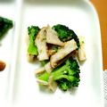 賢くんママ's cooksnap of when they made ブロッコリー茎とエリンギの塩ごまナムル.