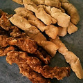 ユーロン's cooksnap of when they made mおからの焼きかりんとう.