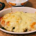 うさぎのジャック's cooksnap of when they made 豆腐でヘルシー★ほうれん草の和風グラタン.