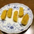 nyoshico's cooksnap of when they made 【離乳食】 手づかみ食べ★にんじんパン.