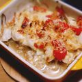 Sac’HiNa's cooksnap of when they made 鱈のサクサク♫トマトチーズ焼き☆.