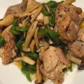 sunnylight's cooksnap of when they made 鶏としめじのレモン醤油.